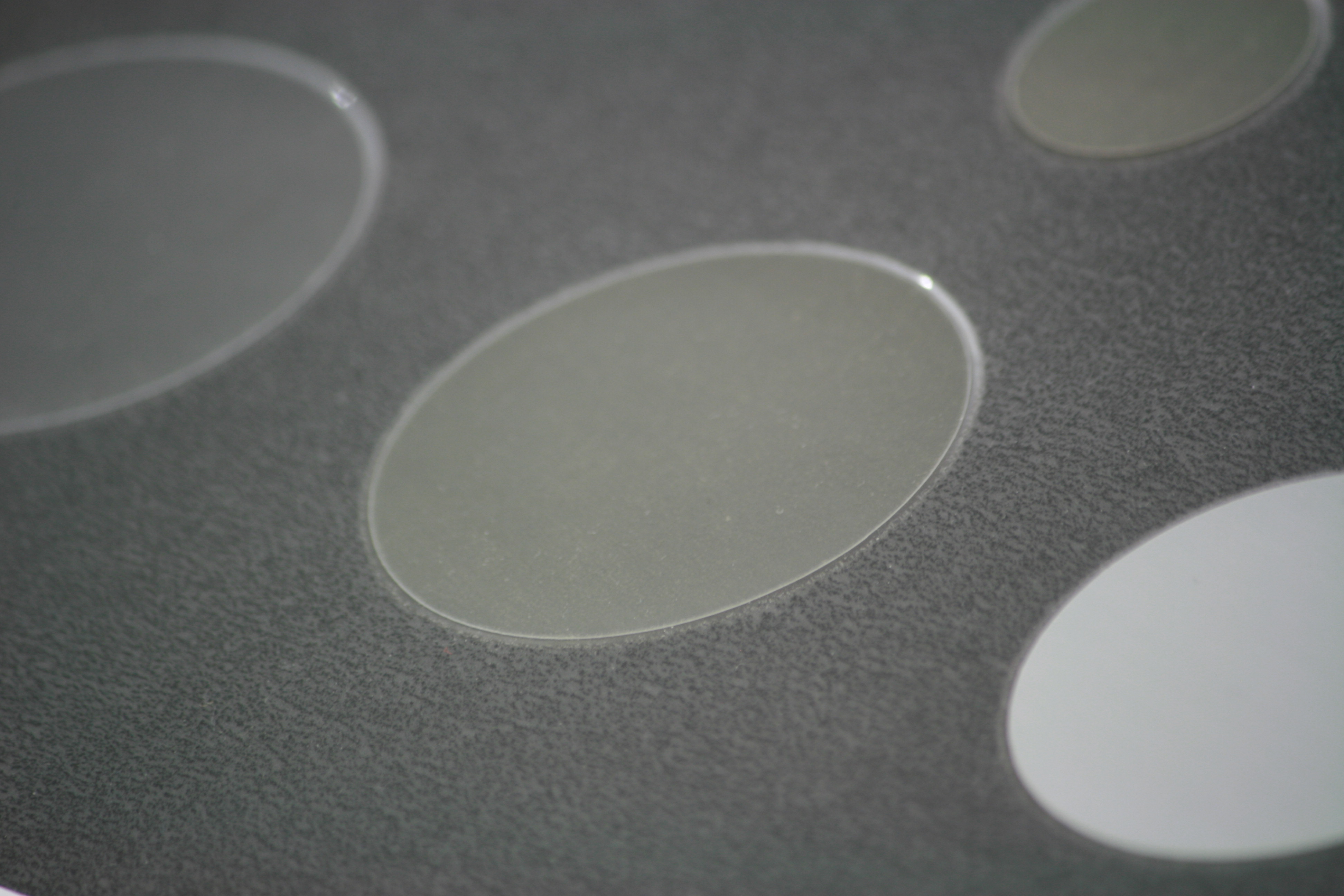 Abbildung einer Membran zur Filtration und Analyse von Mikroplastik