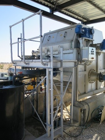 Noggerath® drum screen RSH-MG for wastewater sieving