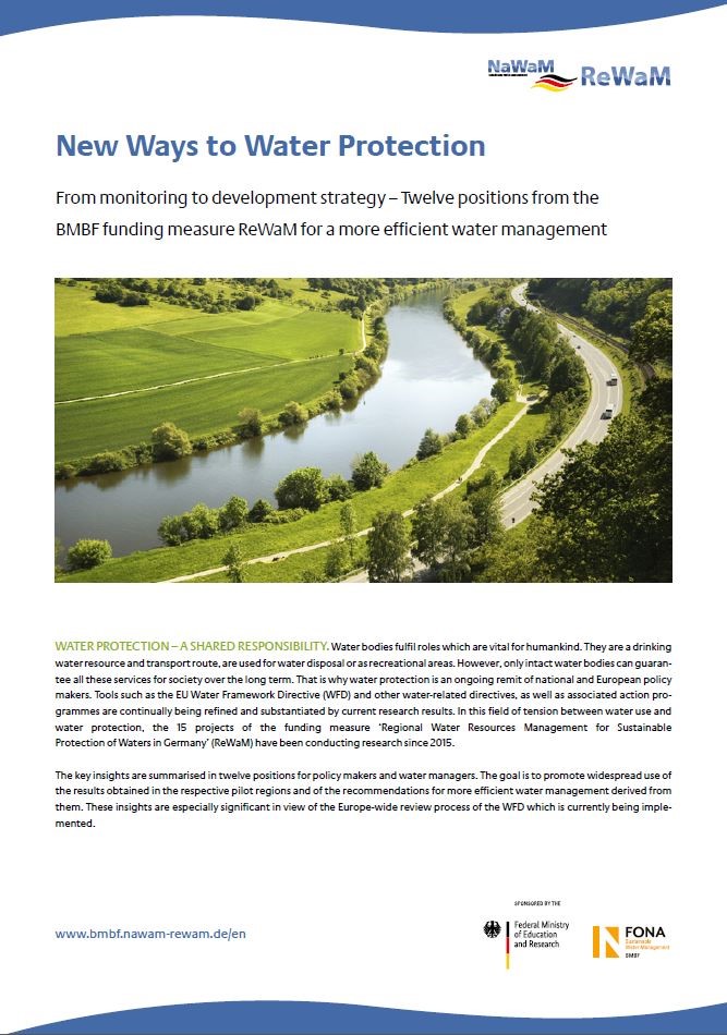 Cover from ReWaM position paper