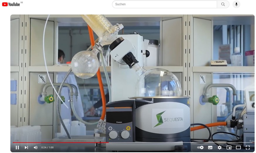 YouTube video about fractional evaporation